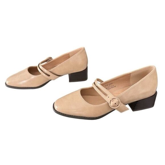 Journeee Collection Savvi Mary Jane Pump Heels Faux Leather Shoes Women’s Size 8 - Picture 3 of 15